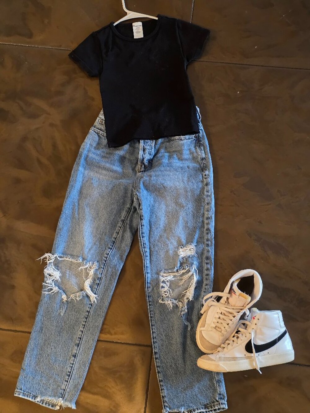 PacSun High Rise Straight Size 25 - Picture 2 of 5